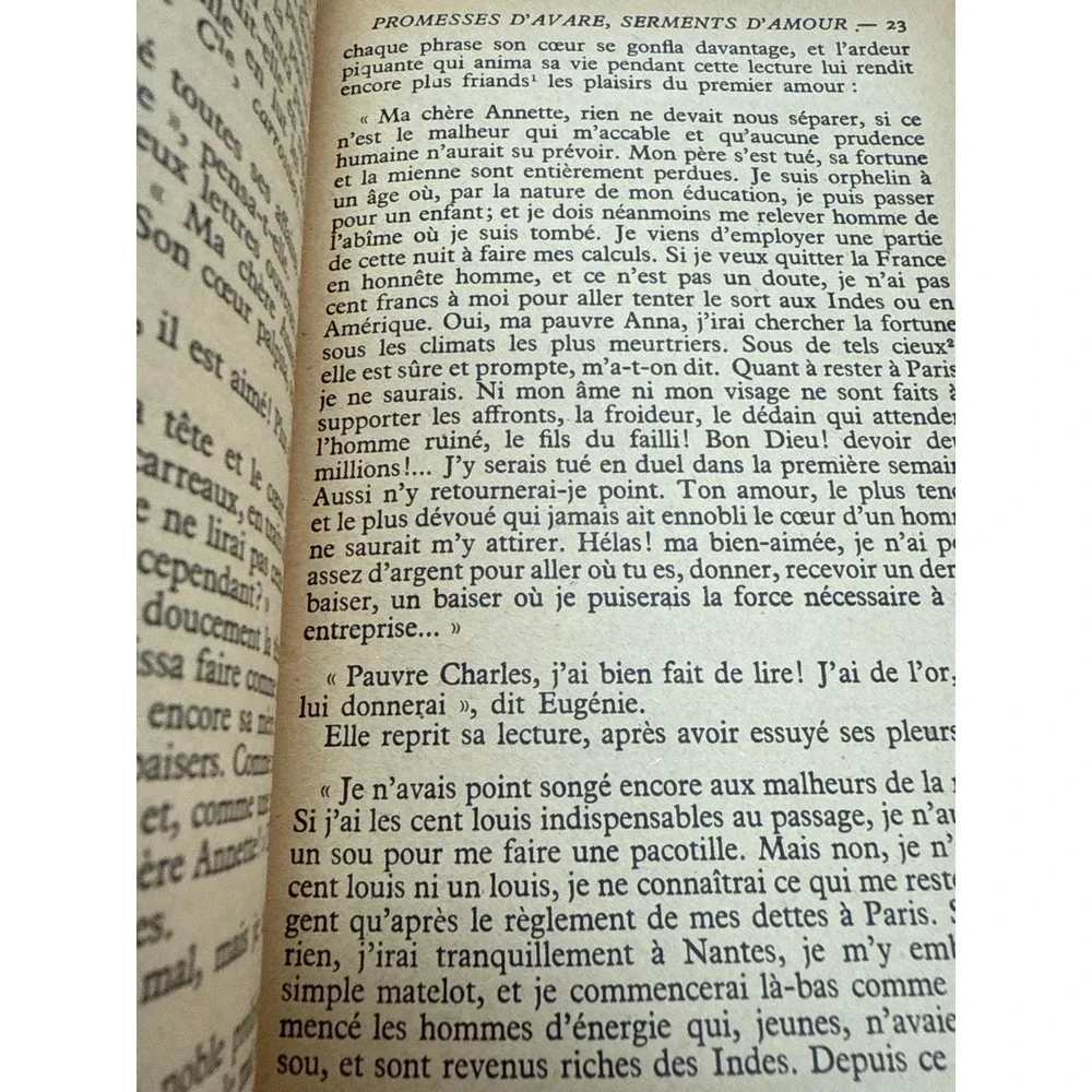 Classiques Larousse Edition of‎ Balzac Eugenia Grandet II French Book